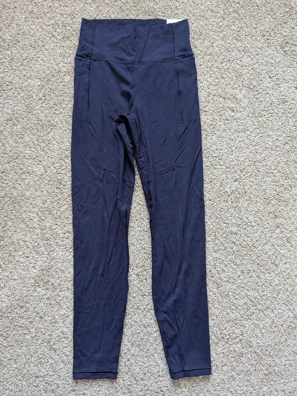 Calia Womens Opulent Blue Inspire High Rise 7/8 Ankle Legging NWT Size Medium